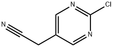 2-(2-chloropyriMidin-5-yl)acetonitrile Struktur