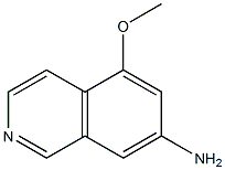 5-Methoxyisoquinolin-7-aMine Struktur