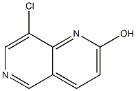 8-chloro-1,6-naphthyridin-2-ol Struktur