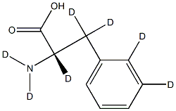 L-Phenylalanine-d7 Structure