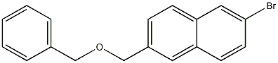 2-((Benzyloxy)Methyl)-6-broMonaphthalene Structure