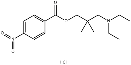 3-(DiethylaMino)-2,2-diMethyl-1-propanol 4-Nitrobenzoate Hydrochloride Structure