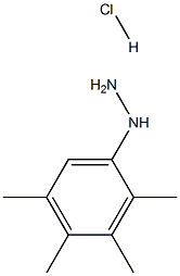 (2,3,4,5-tetraMethylphenyl)hydrazine hydrochloride 结构式