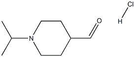 1-Isopropylpiperidine-4-carbaldehyde hydrochloride Structure