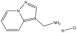 {吡唑并[1,5-A]吡啶-3-基}甲胺盐酸,1351659-25-0,结构式