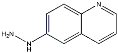 Quinolin-6-yl-hydrazine Structure