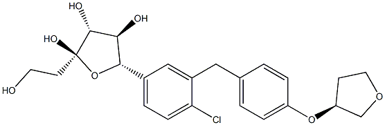 恩格列净杂质2 结构式