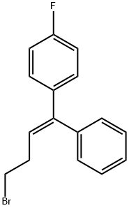 1-(4-BroMo-1-phenylbut-1-en-1-yl)-4-fluorobenzene Structure