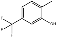 2-甲基-5-(三氟甲基)苯酚, 1017778-05-0, 结构式