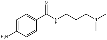 4-amino-N-[3-(dimethylamino)propyl]benzamide Structure