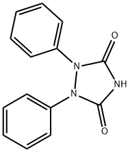 1,2-二苯基-1,2,4-三唑烷-3,5-二酮, 34877-12-8, 结构式