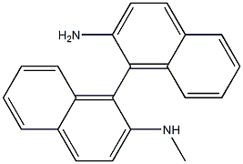 (S)-N-甲基-1,1'-联萘胺 结构式