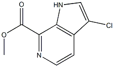 3-Chloro-6-azaindole-7-carboxylic acid Methyl ester