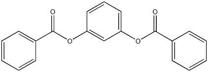 1,3-Benzenediol, 1,3-dibenzoate Structure