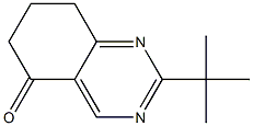 2-(tert-Butyl)-7,8-dihydroquinazolin-5(6H)-one Structure