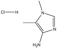 4-AMino-1,5-diMethyliMidazole Hydrochloride Structure