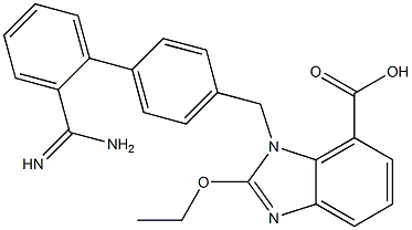阿齐沙坦杂质L,,结构式