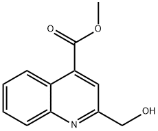 Methyl 2-(hydroxyMethyl)quinoline-4-carboxylate Structure