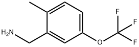 2-Methyl-5-(trifluoroMethoxy)benzylaMine, 96% Struktur