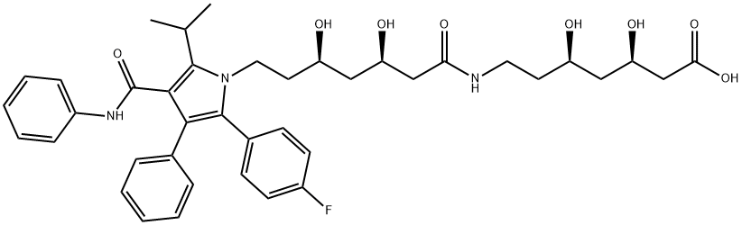 Atorvastatin EP IMpurity F Struktur