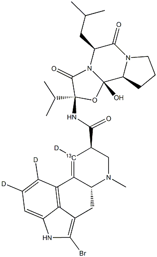 BroMocriptine-13C-d3 Structure