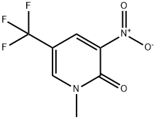 1-Methyl-3-nitro-5-trifluoroMethyl-1H-pyridin-2-one Structure