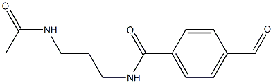  N-(3-acetaMidopropyl)-4-forMylbenzaMide