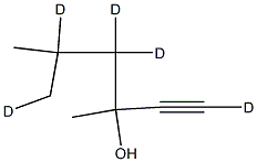3,5-DiMethyl-1-hexyn-3-ol-d5 Structure