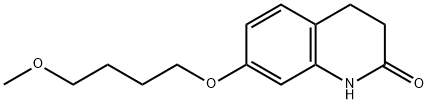 7-(4-Methoxybutoxy)-3,4-dihydroquinolin-2(1H)-one Structure