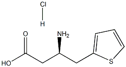 (2-Thienyl)-D-b-hoMoalanine hydrochloride Structure