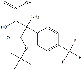 Boc-(2R,3R)-3-aMino-2-hydroxy-3-(4-trifluoroMethylphenyl)propionic acid Structure
