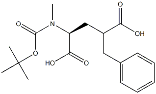 Boc-N-Methyl-L-glutaMic acid g-benzyl ester Structure