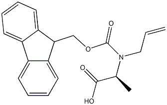 FMoc-a-Methyl-D-allylglycine Structure