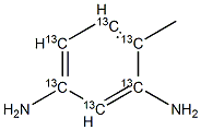 2,4-DiaMinotoluene-13C6 Structure