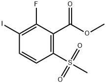 Methyl 2-Fluoro-3-iodo-6-(Methylsulfonyl)benzoate|2-氟-3-碘-6-甲砜基苯甲酸甲酯