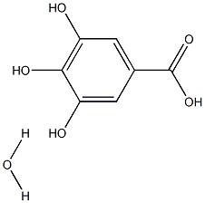 Gallic acid Monohydrate Structure