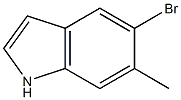  5-BROMO-6-METHYL-1H-INDOLE