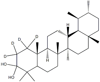 Ursodiol-d4 Struktur