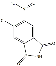 4-chloro-5-nitrophthaliMide Struktur