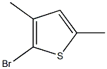 2-溴-3,5-二甲基噻吩, , 结构式