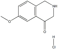 6-Methoxy-2,3-dihydroisoquinolin-4(1H)-one hydrochloride Structure