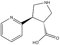  (+/-)-trans-4-(2-pyridinyl)-pyrrolidine-3-carboxylic acid