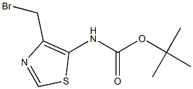 tert-Butyl [4-(broMoMethyl)thiazol-5-yl]carbaMate Structure