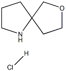 7-オキサ-1-アザスピロ[4.4]ノナン塩酸塩 化学構造式