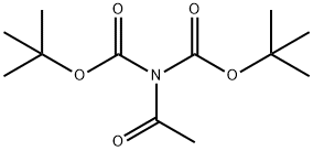 (二叔丁氧基羰基)乙胺 结构式
