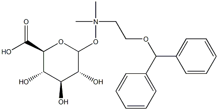  苯海拉明N葡糖苷酸