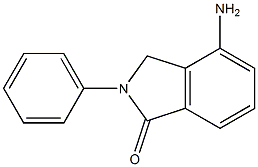 4-aMino-2-phenylisoindolin-1-one Structure