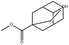 METHYL 4-HYDROXYADAMANTAN-1-CARBOXYLATE Struktur