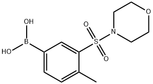 4-Methyl-3-(Morpholinosulfonyl)phenylboronic acid Structure