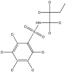 N-ButylbenzenesulfonaMide-d9 Structure